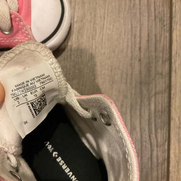 Pink High Top Converse - Picture 3 of 4